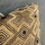 Mid-Century Modern Vintage African Cloth Textile Pillow With Down Insert For Sale - Image 3 of 6