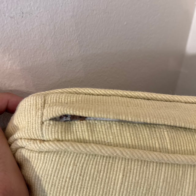 Vintage Costal Needlepoint Shell Pillow For Sale - Image 11 of 11