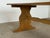 Wood Danish Oak Extension Trestle Dining Table in the manner of Henning Kjærnulf For Sale - Image 7 of 14