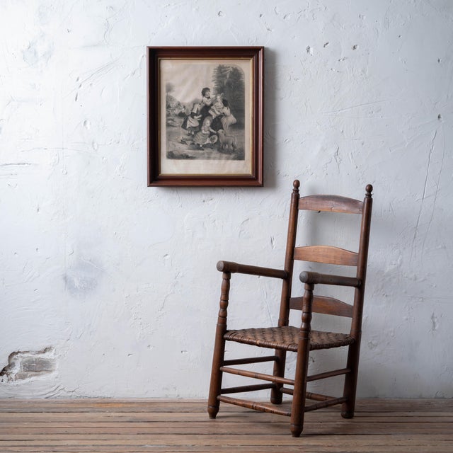 Steel engraving titled "The Spring Time of Life," engraved by G. Bather and published by B.B. Russell, 55 Cornhill,...