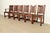 Charles Limbert Lifetime Furniture Antique Mission Oak and Cane Arts & Crafts Dining Chairs, Set of Six For Sale - Image 4 of 14