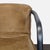 Industrial Style Lounge Chair With Metal Frame and Brown Leather Seat For Sale - Image 9 of 10
