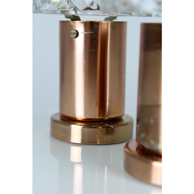 Copper Table Lamps from Kamenicky Senov, 1970s, Set of 2 For Sale - Image 10 of 14