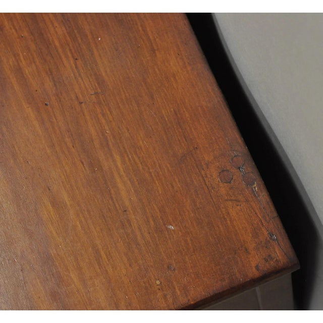 Antique Walnut Miniature Salesman Sample Small Chippendale Chest of Drawers For Sale - Image 10 of 16