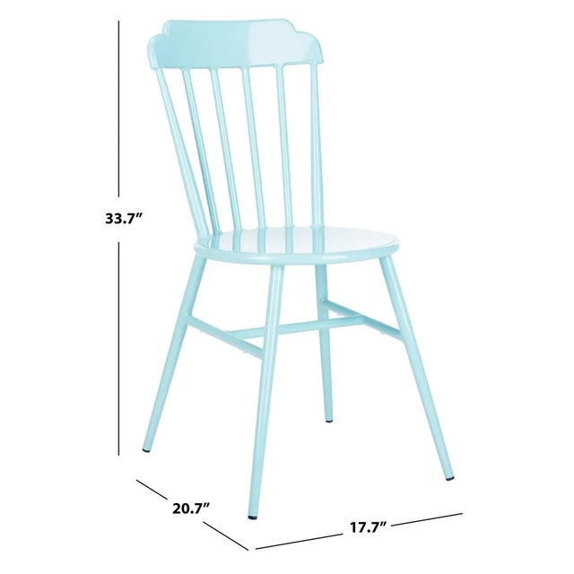 2020s Broderick Side Chair, Set of 2 - Blue For Sale - Image 5 of 11