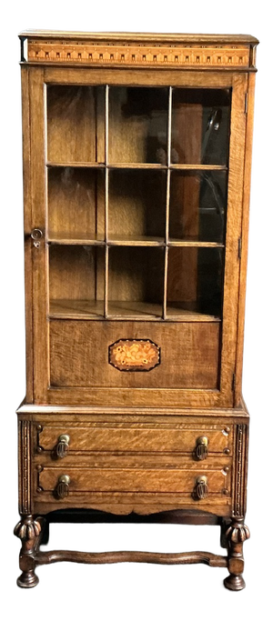 Antique Oak Bookcase, 1925