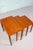 Vintage Danish Bramin Nesting Tables in Teak by H.W. Klein for Bramin, 1960s, Set of 3 For Sale - Image 11 of 15