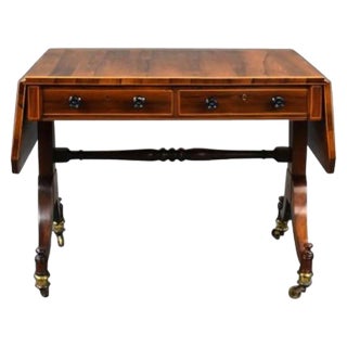 Regency Rosewood Side Table, 1820s For Sale