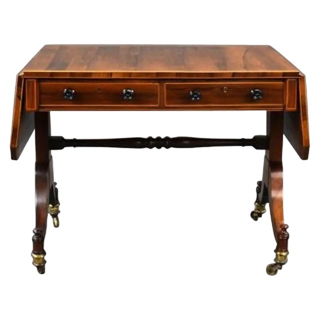 Regency Rosewood Side Table, 1820s For Sale
