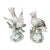 Vintage Pair of Ceramic Bird Figurines For Sale