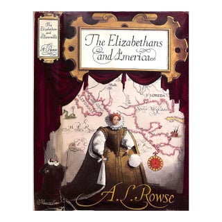 "The Elizabethans and America the Trevelyan Lectures at Cambridge" Book 1959 Rowse, A.L. For Sale