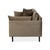 Scandinavia 3-Seater Sofa and Ottoman in Olive Green Upholstery from Bolia, Set of 2 For Sale - Image 15 of 18