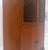 Metal Solid Teak Multiple Fitted Drawers Amber Textured Glass Doors Cabinet Credenza For Sale - Image 7 of 16