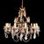 Large French Chandelier with Twelve Arms, 1920s For Sale - Image 6 of 6