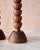 "Albert" Hand Turned Walnut Candle Holders by Lostine, Set of 2 For Sale In Baltimore - Image 6 of 9