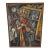 Large Vintage Cubist Expressionist Oil Painting Signed For Sale
