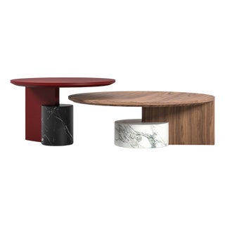 Sengu Low Tables by Patricia Urquiola for Cassina, Set of 2 For Sale