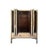 Large Chinese 20th-Century Cabinet With Blue and White Hand-Painted Flowers and Landscape Panels For Sale - Image 12 of 12