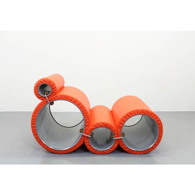 Tube Chair from Cappellini, 1970s, in Very Good conditions. Designed 1960 to 1969 This piece is designed in the style of...