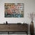 Christiane Corcelle "Dictée" Mixed Media on Canvas, Large Abstract Painting With White Handwriting on Dark Ground, 2024 For Sale In Boston - Image 6 of 7