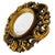 Baroque Mid-Century Baroque Style Fish Eye Butlers Wall Mirror, 1960s For Sale - Image 3 of 8