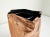 Postmodern Copper Metal Paper Bag Vase For Sale In Sacramento - Image 6 of 11