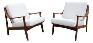 Pair of Danish Armchairs, Peter Hvidt & Orla Mølgaard-Nielsen for France & Son