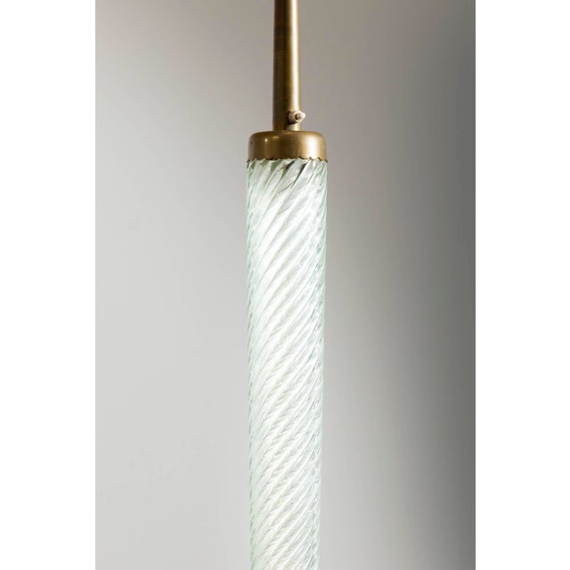 Mid-Century Modern Model 529 Floor Lamp by Carlo Scarpa for Venini, 1940s For Sale - Image 3 of 9