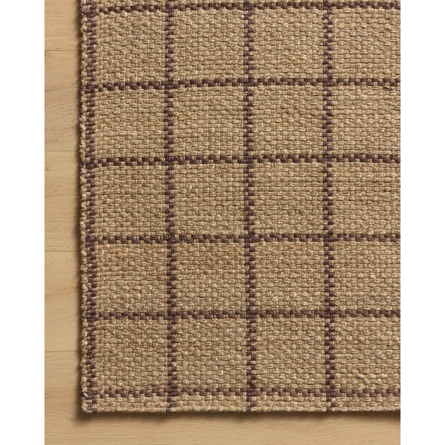 2020s Chris Loves Julia x Loloi Fletcher Natural / Brown 3'-6" x 5'-6" Accent Rug For Sale - Image 5 of 6