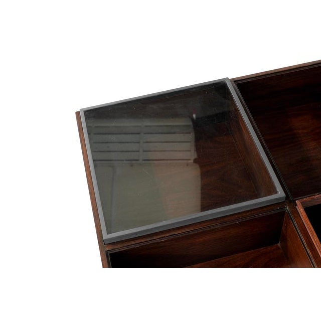 Black Coffee Table by Carlo Hauner for Forma, Italy, 1960s For Sale - Image 8 of 16