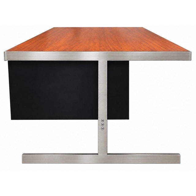 Hugh Acton Rosewood Executive Desk, C. 1970 For Sale - Image 4 of 6