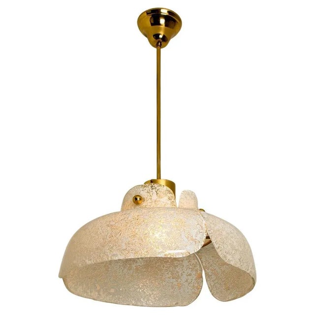 Flower Pendant Lamp from Hillebrand, Europe, Germany For Sale - Image 13 of 13