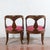 Textile Red Fabric Armchairs, Set of 2 For Sale - Image 7 of 18