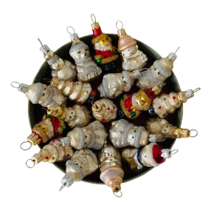 20 Cute Mini Christmas European Holiday Ornaments