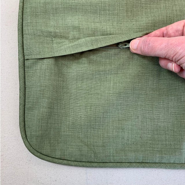 Designer Ronald Redding York Textiles Brown Green Purple Red Yellow Country Club Golfing Toile Pillow Covers- 3 Pc Set For Sale - Image 4 of 6