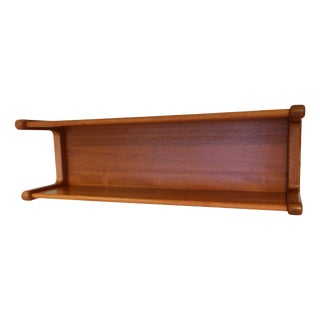 Wall-Mounted Shelf in Teak from Dyrlund, Denmark, 1960s For Sale