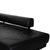 Animal Skin Face Corner Sofa in Black by Ewald Schillig For Sale - Image 7 of 15