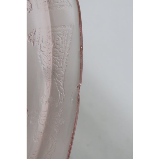 Vintage Anchor Hocking Princess Pink Open Creamer Dish Depression Glass For Sale - Image 11 of 15