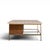 Calvin Paul McCobb for Calvin Mid Century Travertine and Brass Coffee Table For Sale - Image 4 of 9