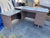 1950s General Fireproofing Vintage Mid Century Modern Tanker Desk For Sale - Image 10 of 12