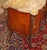 1920s Pair of French Louis XV Style Marble Top Kingwood Inlaid End Table Nightstands For Sale - Image 5 of 18