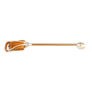 Circa 1960s English Shooting Stick or Hunting Walking Stick For Sale