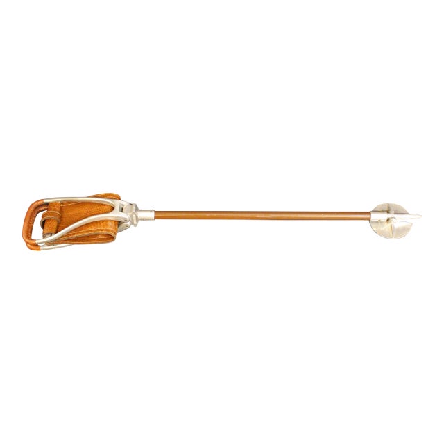 Circa 1960s English Shooting Stick or Hunting Walking Stick For Sale