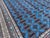 Textile Fine Quality Blue Turkmen Bokhara Hand-Knotted Wool Rug - 6'7" X 9'7" For Sale - Image 7 of 11