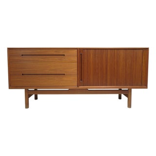 Nils Jonsson Mid-Century Modern Teak Credenza for Hugo Troeds, C. 1960, Attributed For Sale