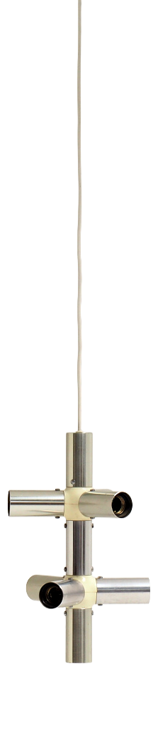 Vintage Light Structure Pendant Light by Trix and Robert Haussmann for Swiss Lamps International, 1960s