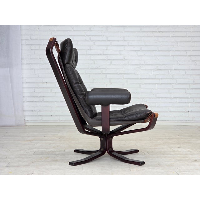 Vintage Norwegian Lounge Chair by Sigurd Ressel for Vatne Møbler, 1970s For Sale - Image 12 of 18