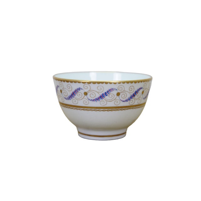English Antique 18th James Century Neale & Co. Porcelain Tea Cup Teabowl 3" For Sale - Image 3 of 9
