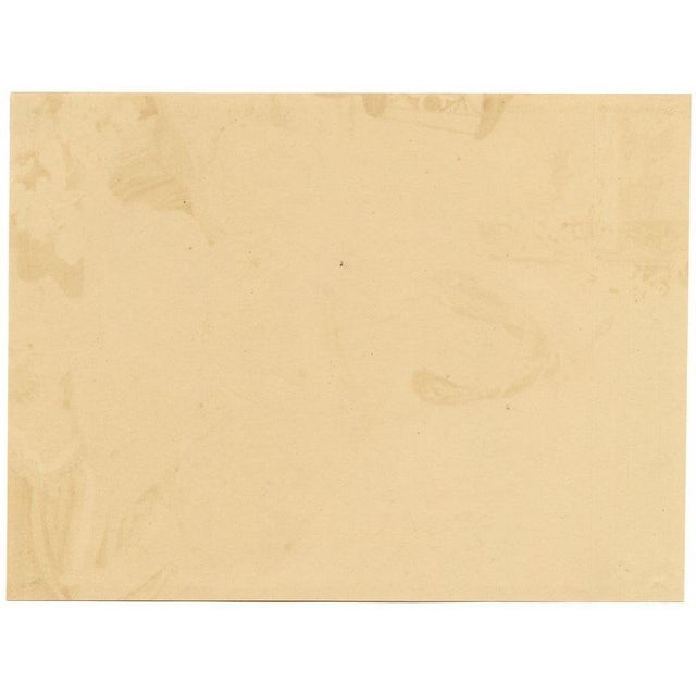 Friedrich Wilhelm Moritz, Courtyard of Palazzo Vecchio, Florence, 1800s, Watercolor For Sale - Image 6 of 7