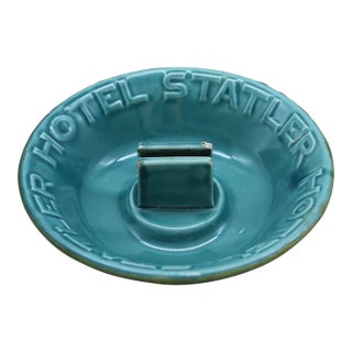 1950s Mid Century Modern Statler Hotel Ashtray For Sale